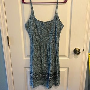 Old Navy blue tank dress size large